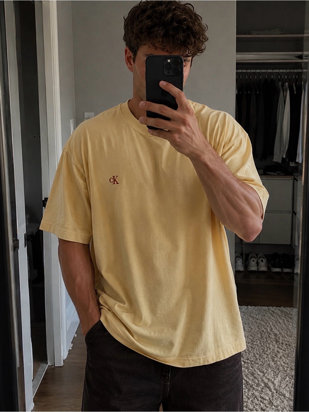 Calvin Klein Archive Logo Relaxed Crewneck T-shirt